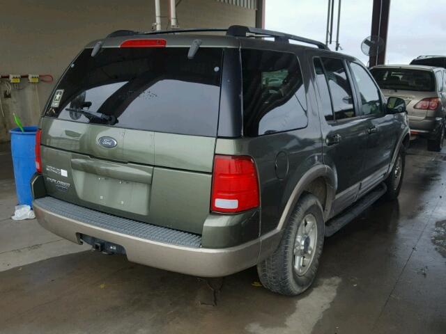 1FMZU64E12ZA55510 - 2002 FORD EXPLORER E GREEN photo 4