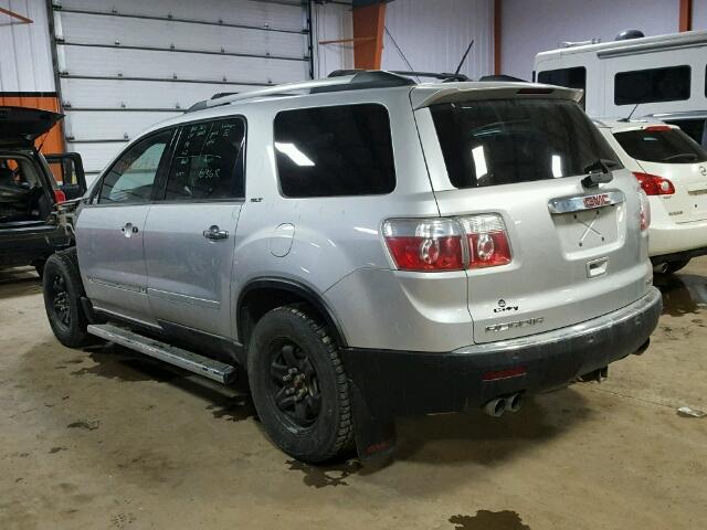 1GKLVNED6AJ158947 - 2010 GMC ACADIA SLT ვერცხლისფერი ფოტო 3