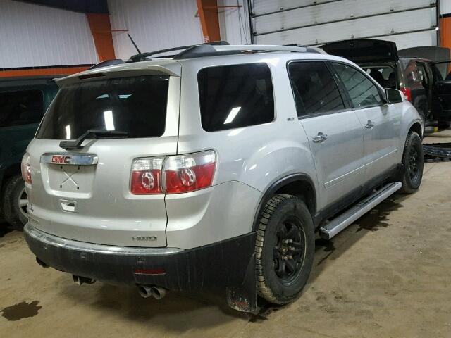 1GKLVNED6AJ158947 - 2010 GMC ACADIA SLT ვერცხლისფერი ფოტო 4