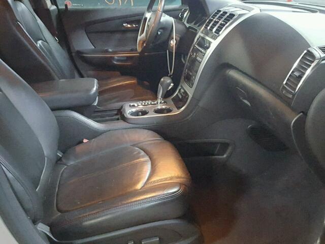 1GKLVNED6AJ158947 - 2010 GMC ACADIA SLT ვერცხლისფერი ფოტო 5