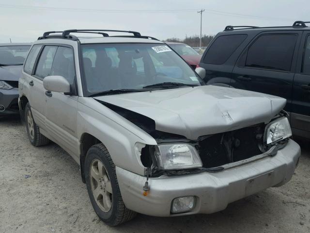 JF1SF65671H722534 - 2001 SUBARU FORESTER S SILVER photo 1