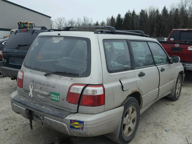 JF1SF65671H722534 - 2001 SUBARU FORESTER S SILVER photo 4