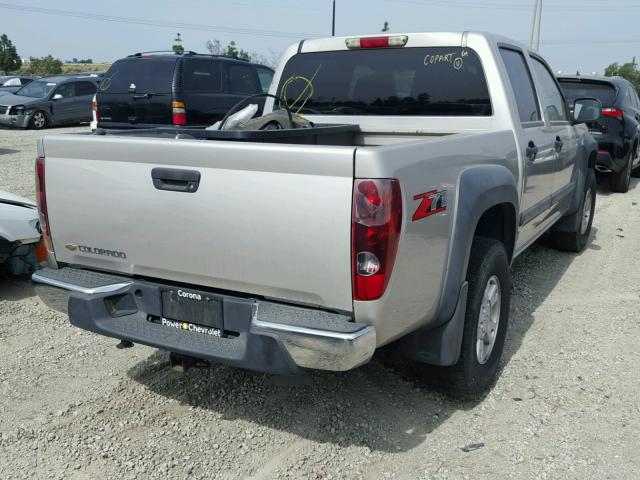 1GCDS136468227963 - 2006 CHEVROLET COLORADO SILVER photo 4