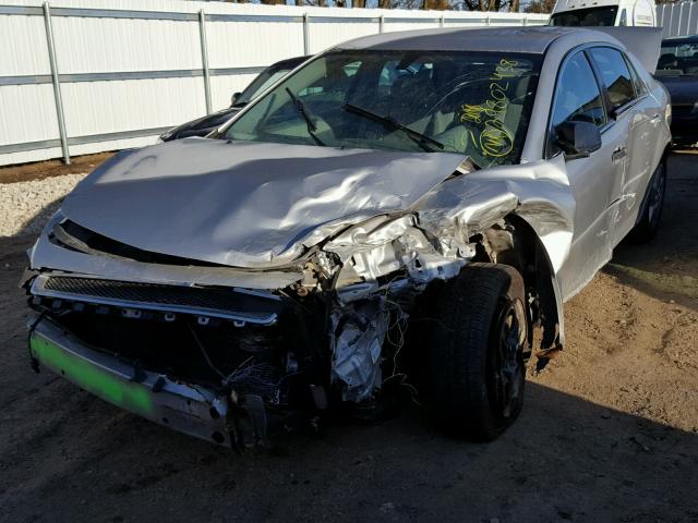 1G1ZG57B08F190679 - 2008 CHEVROLET MALIBU LS GRAY photo 2