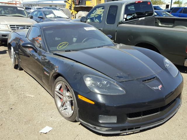 1G1YY26E275136677 - 2007 CHEVROLET CORVETTE Z BLACK photo 1