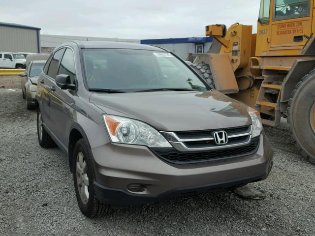 5J6RE3H47BL049967 - 2011 HONDA CR-V SE GRAY photo 1