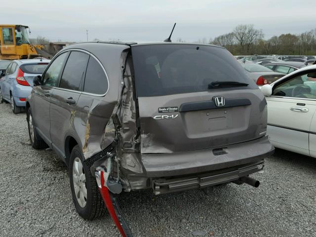 5J6RE3H47BL049967 - 2011 HONDA CR-V SE GRAY photo 3