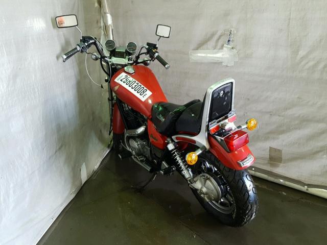 JH2RC1905FM112342 - 1985 HONDA VT700 C RED photo 3