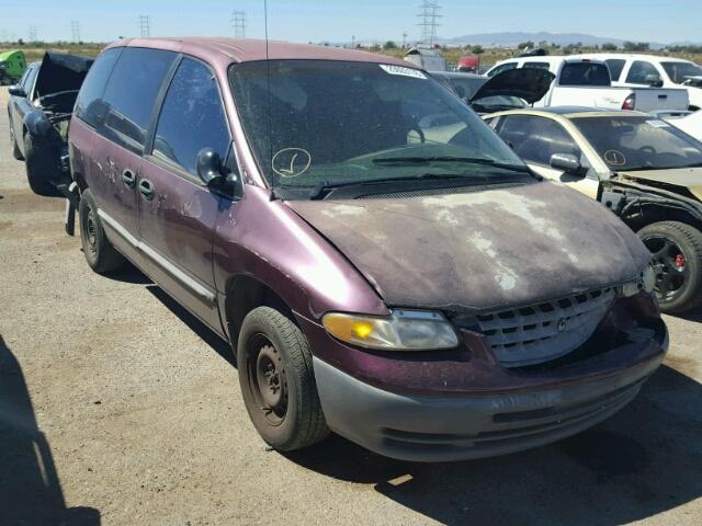 2P4FP25B8XR155421 - 1999 PLYMOUTH VOYAGER PURPLE photo 1