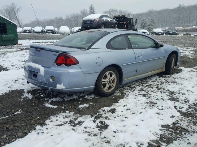 4B3AG42G04E099509 - 2004 DODGE STRATUS SX BLUE photo 4