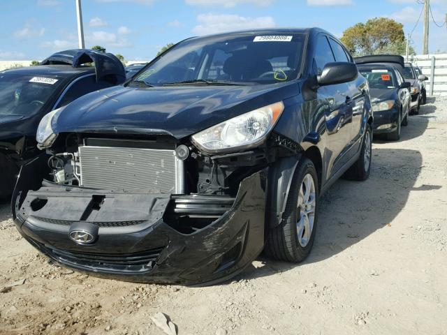 KM8JT3AC3AU078249 - 2010 HYUNDAI TUCSON GLS BLACK photo 2