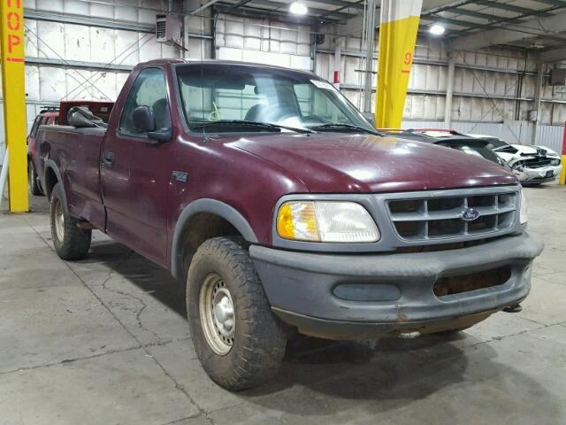 1FTDF1825VKA29582 - 1997 FORD F150 PURPLE photo 1