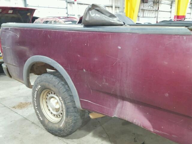 1FTDF1825VKA29582 - 1997 FORD F150 PURPLE photo 9