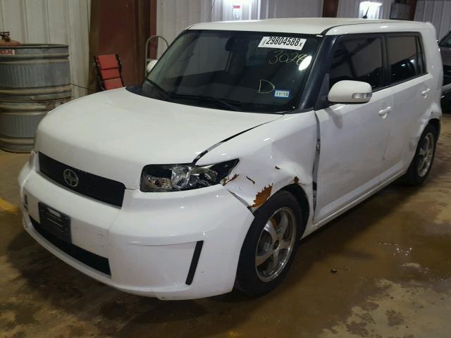 JTLKE50E791063028 - 2009 TOYOTA SCION XB თეთრი ფოტო 2