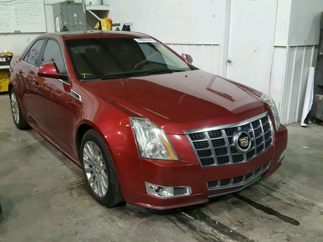 1G6DS5E36C0129296 - 2012 CADILLAC CTS PREMIU RED photo 1