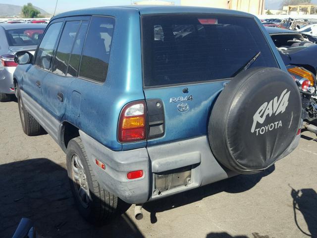 JT3GP10V0X0040797 - 1999 TOYOTA RAV4 BLUE photo 3