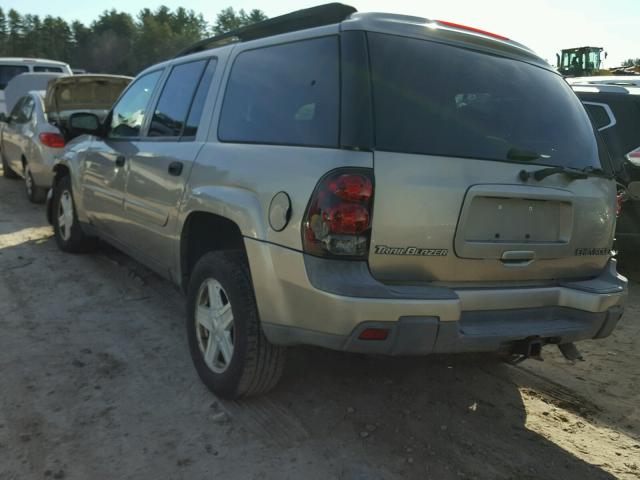 1GNET16S336137499 - 2003 CHEVROLET TRAILBLAZE BEIGE photo 3