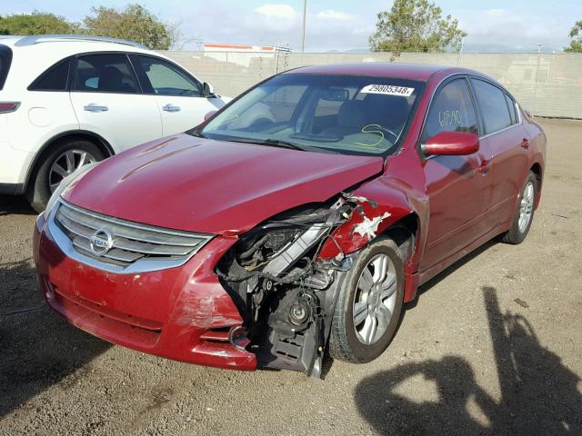 1N4AL2AP6CC131042 - 2012 NISSAN ALTIMA BAS BURGUNDY photo 2