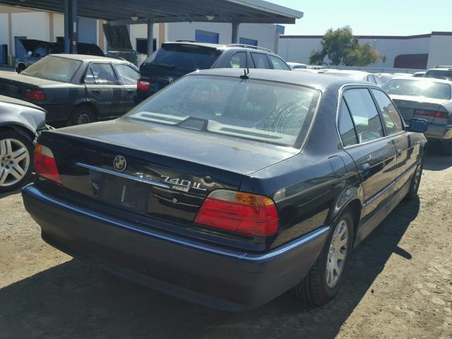 WBAGH8340YDP06651 - 2000 BMW 740 IL BLACK photo 4