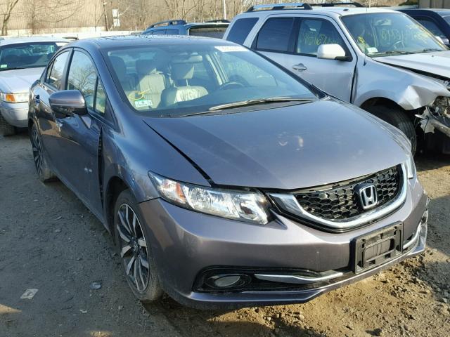 19XFB2F98FE264055 - 2015 HONDA CIVIC EXL 灰色 照片 1
