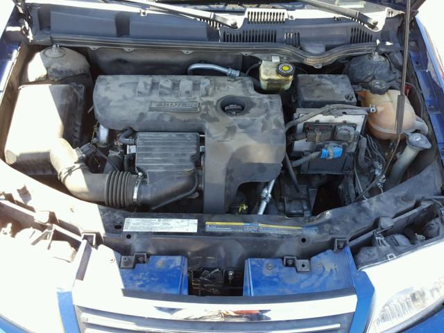 1G8AL55F66Z104481 - 2006 SATURN ION LEVEL BLUE photo 7