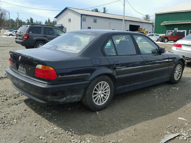 WBAGG8343YDN78862 - 2000 BMW 740 I AUTO BLACK photo 4