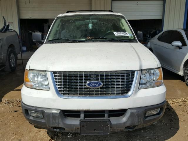 1FMPU16L84LB73744 - 2004 FORD EXPEDITION WHITE photo 9