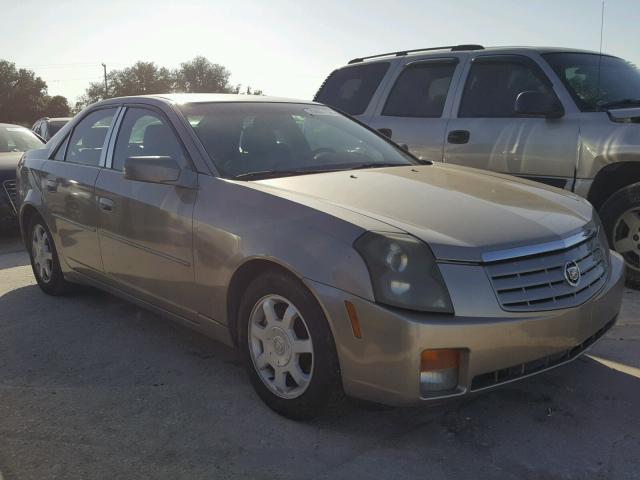 1G6DM577540178243 - 2004 CADILLAC CTS TAN photo 1