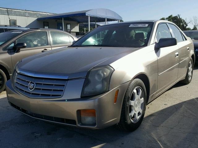 1G6DM577540178243 - 2004 CADILLAC CTS TAN photo 2