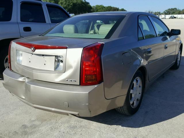 1G6DM577540178243 - 2004 CADILLAC CTS TAN photo 4