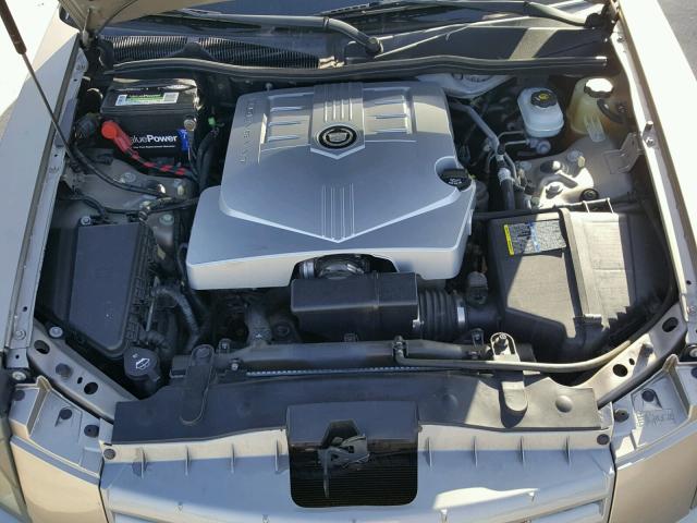 1G6DM577540178243 - 2004 CADILLAC CTS TAN photo 7