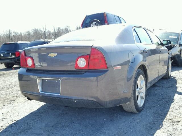 1G1ZB5EB3A4110214 - 2010 CHEVROLET MALIBU LS გრაფიტი ფოტო 4