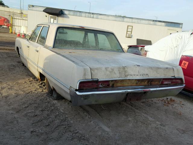 PL41F76149791 - 1967 PLYMOUTH 4 DOOR CREAM photo 3