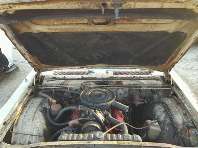 PL41F76149791 - 1967 PLYMOUTH 4 DOOR CREAM photo 7