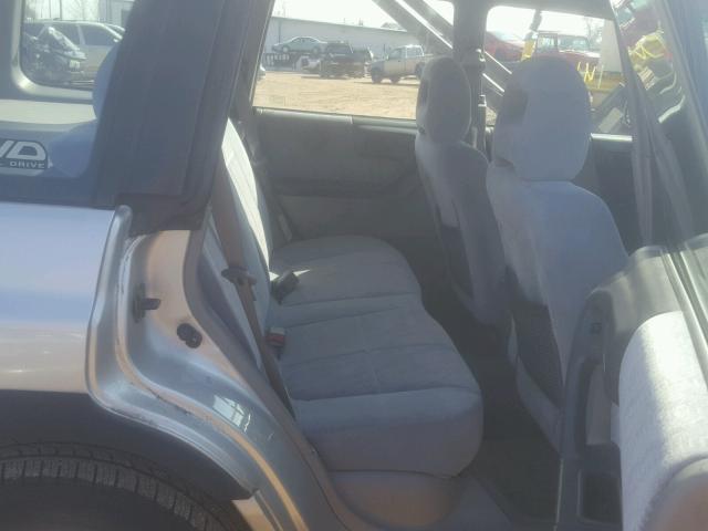 JF1SF65661H709645 - 2001 SUBARU FORESTER S Արծաթագույն լուսանկար 6