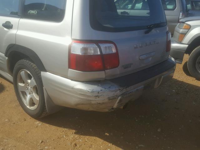 JF1SF65661H709645 - 2001 SUBARU FORESTER S Արծաթագույն լուսանկար 9