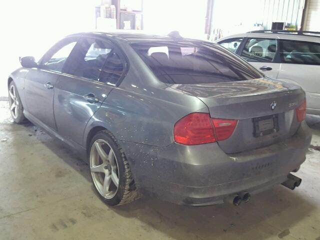 WBAPL33559A405984 - 2009 BMW 335 XI GRAY photo 3