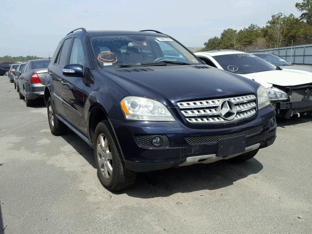 4JGBB86E18A355782 - 2008 MERCEDES-BENZ ML 350 BLUE photo 1