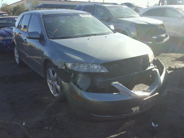 1YVHP82D345N56903 - 2004 MAZDA 6 GREEN photo 1