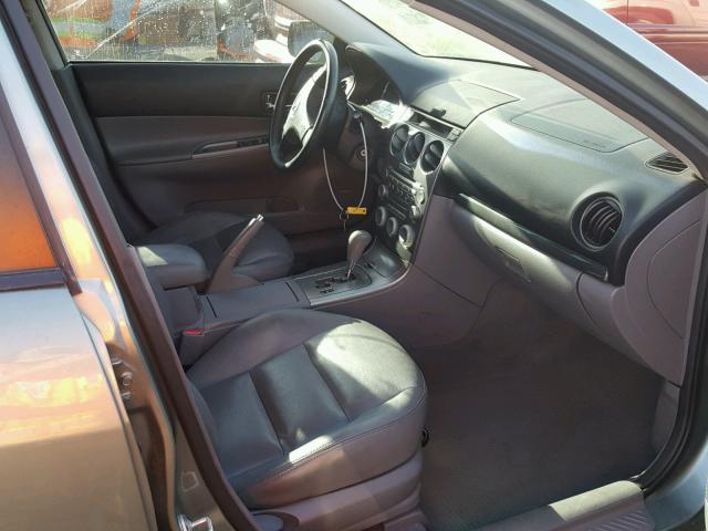 1YVHP82D345N56903 - 2004 MAZDA 6 GREEN photo 5