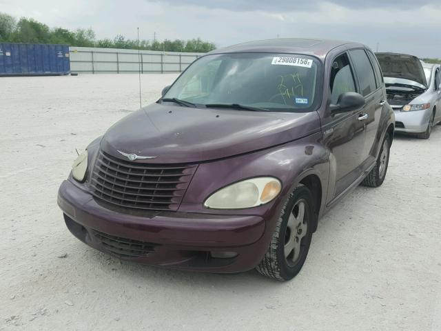 3C8FY68B92T279917 - 2002 CHRYSLER PT CRUISER BURGUNDY photo 2