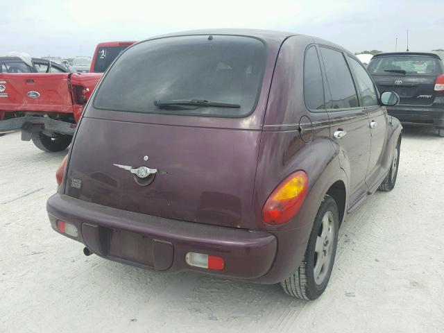 3C8FY68B92T279917 - 2002 CHRYSLER PT CRUISER BURGUNDY photo 4