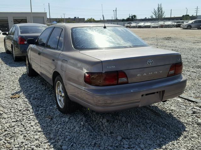 4T1SK12E5SU586901 - 1995 TOYOTA CAMRY LE GRAY photo 3