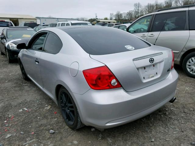 JTKDE177060122421 - 2006 TOYOTA SCION TC 银色 照片 3