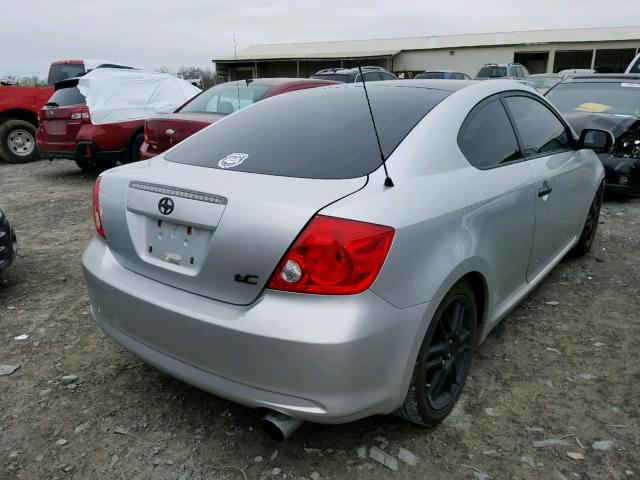 JTKDE177060122421 - 2006 TOYOTA SCION TC 银色 照片 4