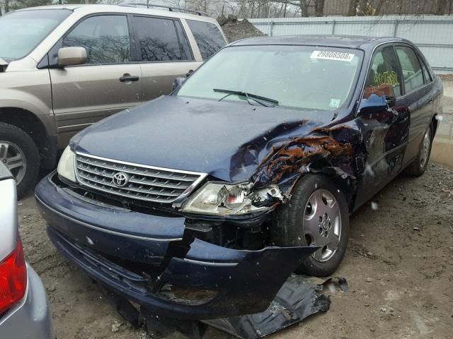 4T1BF28BX3U313266 - 2003 TOYOTA AVALON XL BLUE photo 2