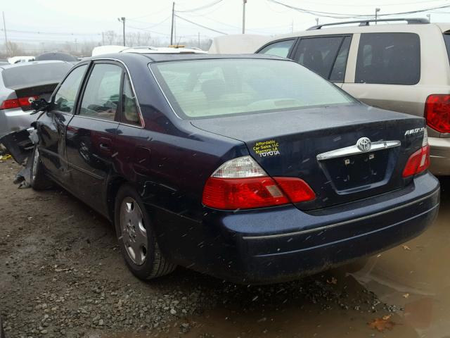 4T1BF28BX3U313266 - 2003 TOYOTA AVALON XL BLUE photo 3