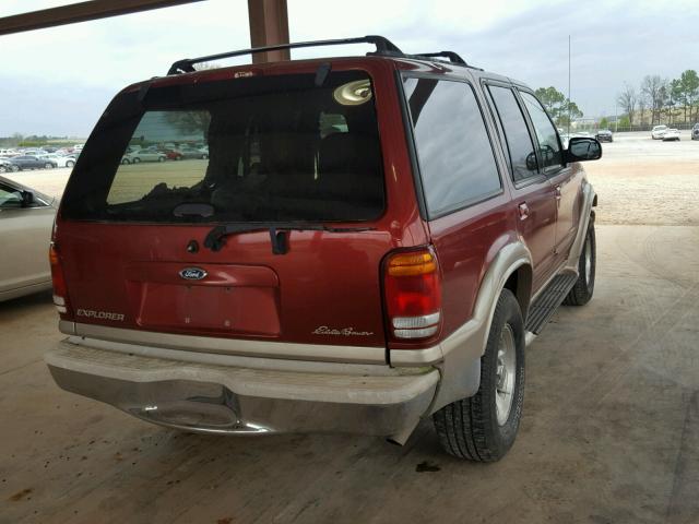 1FMDU64E41ZA65246 - 2001 FORD EXPLORER E RED photo 4