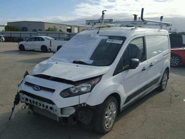 NM0LS7F71F1203676 - 2015 FORD TRANSIT CO WHITE photo 2