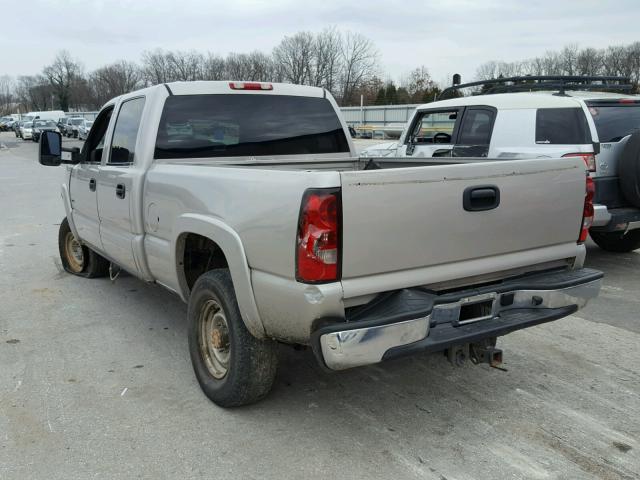 1GCHK23D96F169172 - 2006 CHEVROLET SILVERADO GOLD photo 3